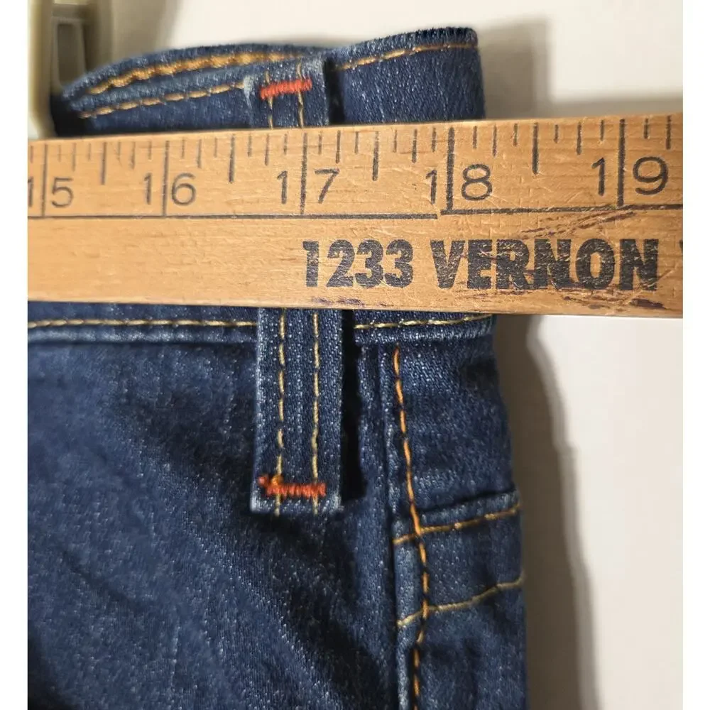 True Religion Logan Jeans Men's 34 x 33 Made in USA Y2K Button Fly Straight Leg